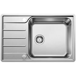 Zlewozmywak Blanco LEMIS XL 6 S-IF COMPACT stal szlachetna szczotkowana z korkiem aut. 525 110
